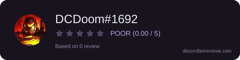 Rating widget preview for DCDoom#1692