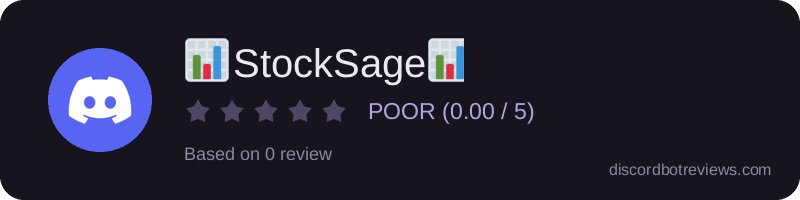 Rating widget preview for 📊StockSage📊