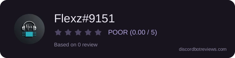 Rating widget preview for Flexz#9151