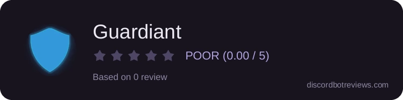 Rating banner for Guardiant
