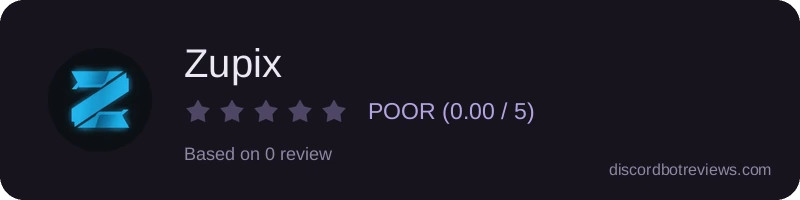 Rating banner for Zupix