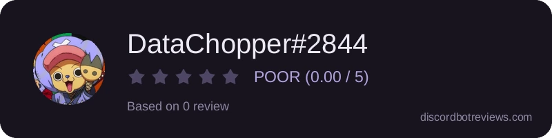 Rating widget preview for DataChopper#2844