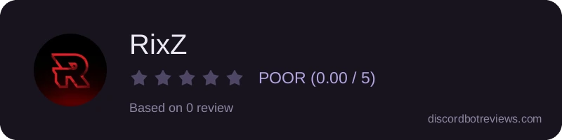 Rating widget preview for RixZ