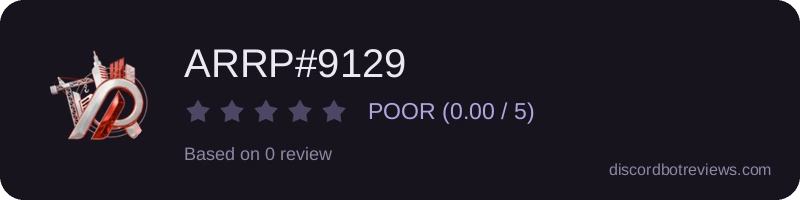 Rating widget preview for ARRP#9129