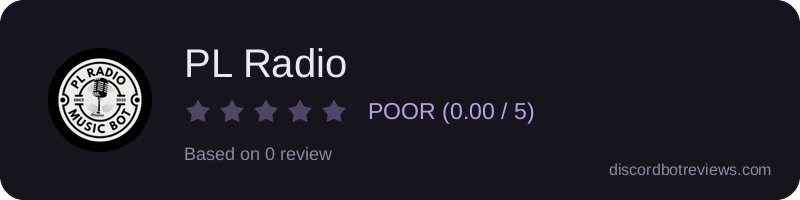 Rating widget preview for PL Radio