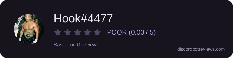 Rating widget preview for Hook#4477
