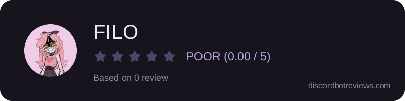 Rating widget preview for FILO