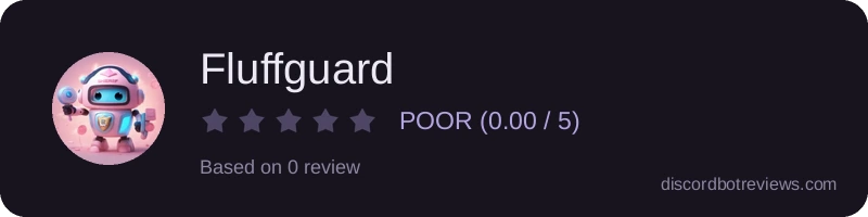 Rating widget preview for Fluffguard