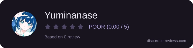 Rating widget preview for Yuminanase
