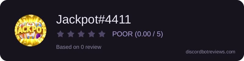 Rating widget preview for Jackpot#4411