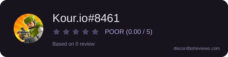 Rating widget preview for Kour.io#8461