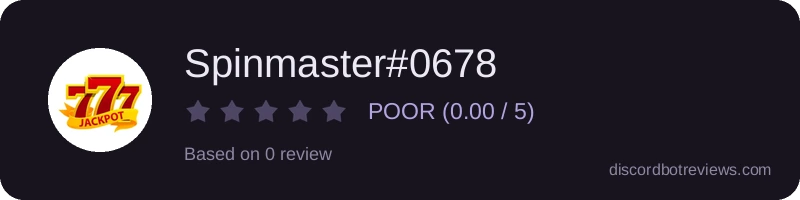 Rating widget preview for Spinmaster#0678