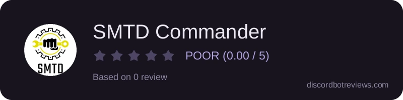 Rating widget preview for SMTD Commander