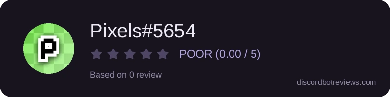 Rating widget preview for Pixels#5654