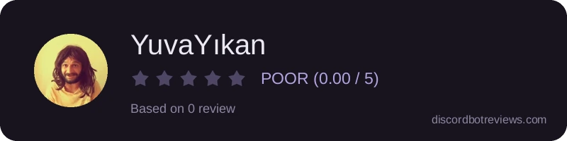 Rating widget preview for YuvaYıkan