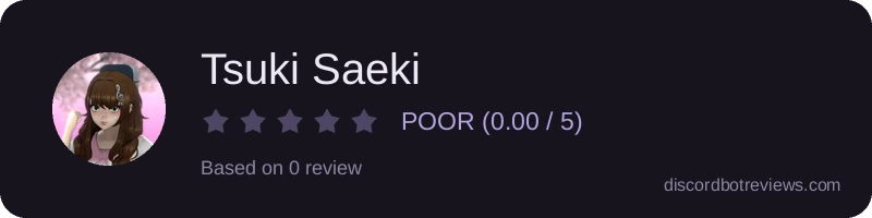 Rating banner for Tsuki Saeki