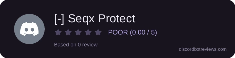 Rating banner for [-] Seqx Protect