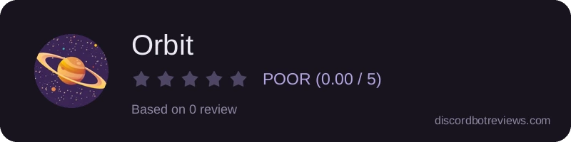 Rating banner for Orbit