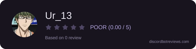 Rating banner for Ur_13