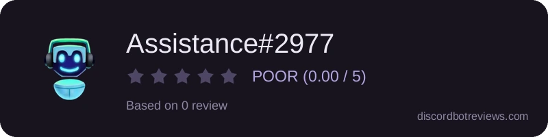 Rating widget preview for Assistance#2977