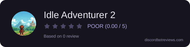 Rating banner for Idle Adventurer 2