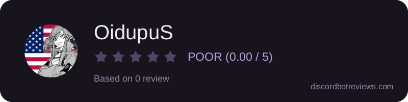 Rating banner for OidupuS