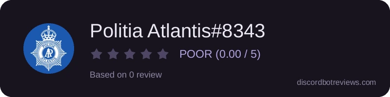 Rating widget preview for Politia Atlantis#8343