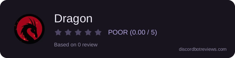 Rating widget preview for Dragon