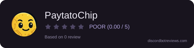 Rating widget preview for PaytatoChip