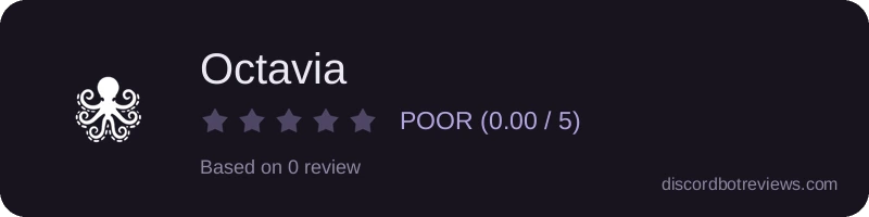 Rating widget preview for Octavia