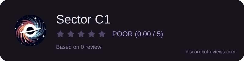 Rating widget preview for Sector C1