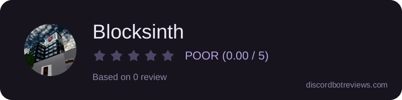 Rating widget preview for Blocksinth