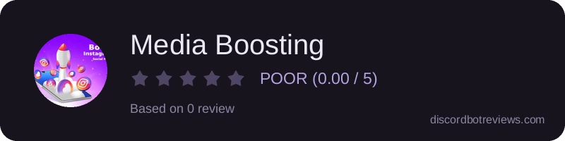 Rating banner for Media Boosting