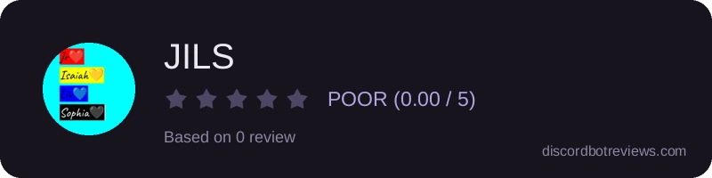 Rating widget preview for JILS