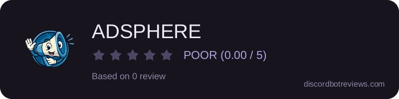 Rating widget preview for ADSPHERE