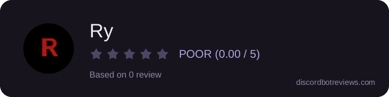 Rating widget preview for Ry