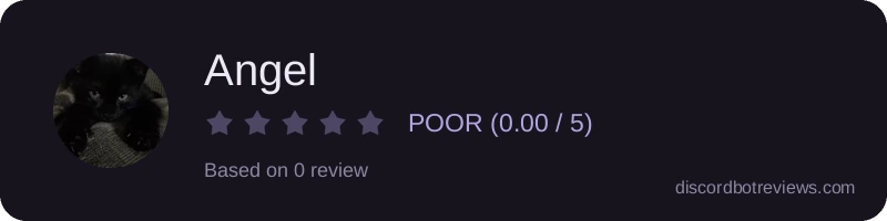 Rating widget preview for Angel