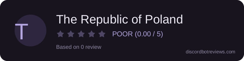 Rating widget preview for The Republic of Poland