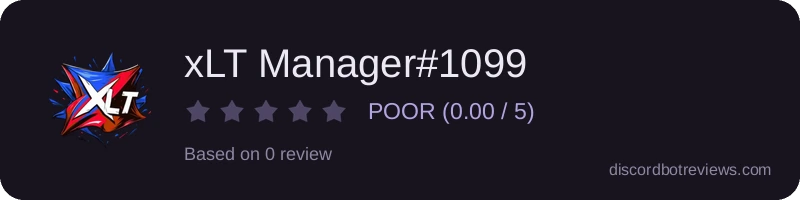 Rating widget preview for xLT Manager#1099