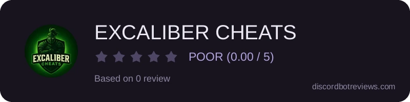 Rating banner for EXCALIBER CHEATS