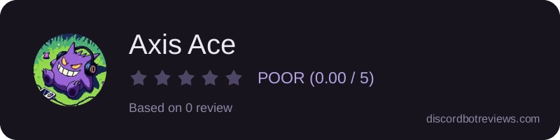 Rating widget preview for Axis Ace