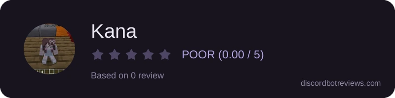 Rating banner for Kana