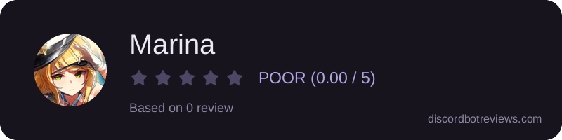 Rating banner for Marina