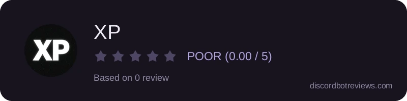 Rating widget preview for XP