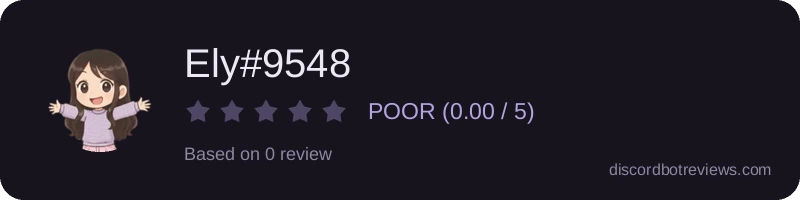 Rating widget preview for Ely#9548