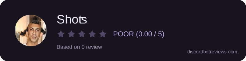 Rating widget preview for Shoʦ