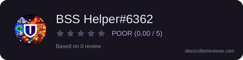 Rating widget preview for BSS Helper#6362
