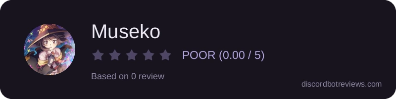 Rating banner for Museko