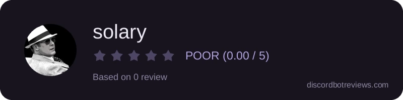 Rating widget preview for solary