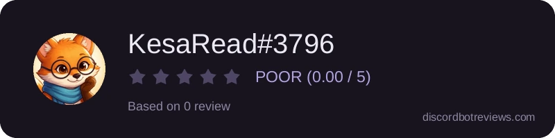 Rating widget preview for KesaRead#3796